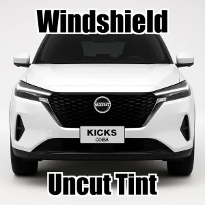 2 Ply Pro+ Uncut Windshield Window Tint Kit for Nissan KICKS NEW MODEL 2025 2025-2026