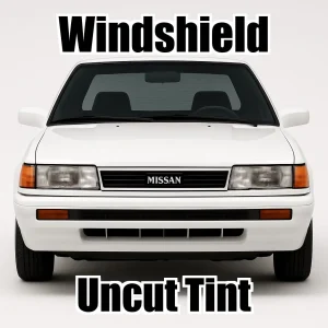 2 Ply Pro+ Uncut Windshield Window Tint Kit for Nissan Sentra 2 Door 1988-1990