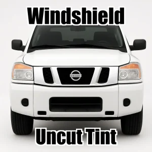 Xfinity Uncut Windshield Only Tint Kit for Nissan Titan Crew Cab 2004-2015