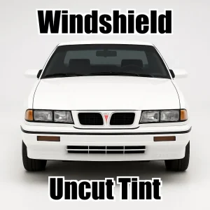 2 Ply Pro+ Uncut Windshield Window Tint Kit for Pontiac Grand Am 2 Door 1989-1991