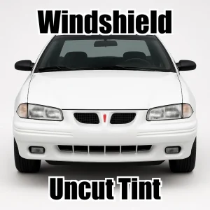 2 Ply Pro+ Uncut Windshield Window Tint Kit for Pontiac Grand Am 2 Door 1992-1998
