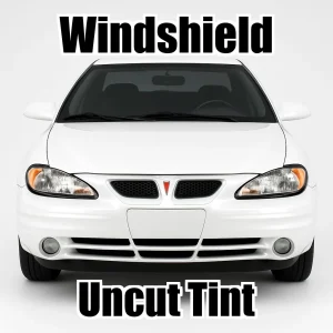 2 Ply Pro+ Uncut Windshield Window Tint Kit for Pontiac Grand Am 2 Door 1999-2005