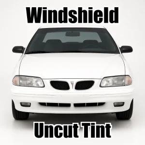 2 Ply Pro+ Uncut Windshield Window Tint Kit for Pontiac Grand Am 4 Door 1992-1998