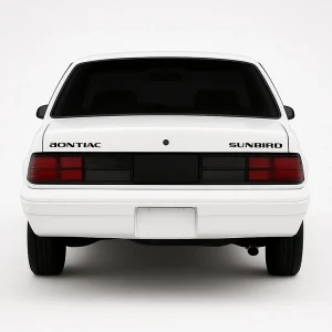 Xfinity Precut Rear Only Tint Kit for Pontiac Sunbird 2 door 1988-1994