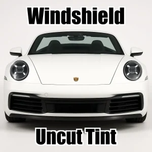 Xfinity Uncut Windshield Only Tint Kit for Porsche 911 992 CARRERA CONVERTIBLE BASE TURBO TURBO S 2020-2024