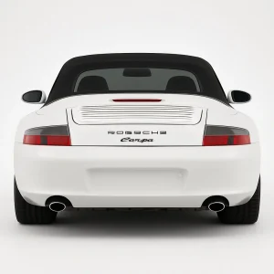 Xfinity Precut Rear Only Tint Kit for Porsche 911 Carrera Convertible 1999-2004