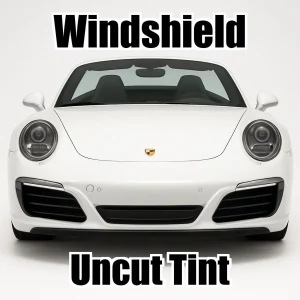 Xfinity Uncut Windshield Only Tint Kit for Porsche 911 Carrera Convertible S 2012-2019