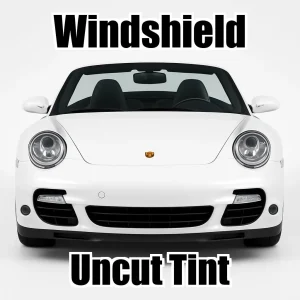 Xfinity Uncut Windshield Only Tint Kit for Porsche 911 Turbo Convertible 2004-2006