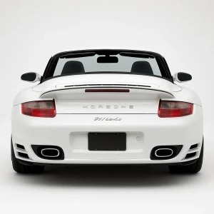 Xfinity Precut Rear Only Tint Kit for Porsche 911 Turbo Convertible 2004-2006