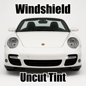Xfinity Uncut Windshield Only Tint Kit for Porsche 911 Turbo Convertible 2007-2013