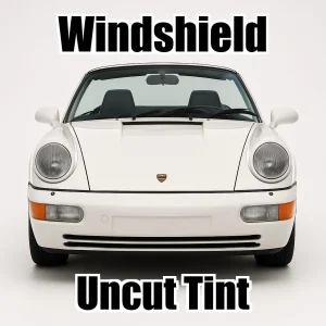 Xfinity Uncut Windshield Only Tint Kit for Porsche Carrera Convertible 1990-1994