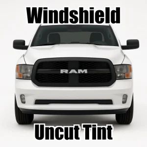 2 Ply Pro+ Uncut Windshield Window Tint Kit for Ram 1500 Classic Quad Cab 2019-2024