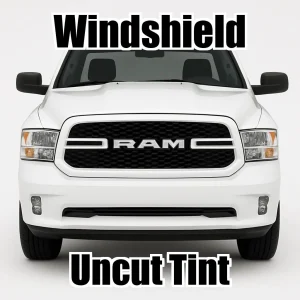 2 Ply Pro+ Uncut Windshield Window Tint Kit for Ram 1500 Standard Cab 2010-2025