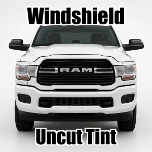 2 Ply Pro+ Uncut Windshield Window Tint Kit for Ram 2500 3500 4500 5500 Crew Cab 2009-2026