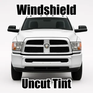 2 Ply Pro+ Uncut Windshield Window Tint Kit for Ram 2500 3500 4500 Standard Cab 2010-2026