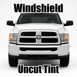 2 Ply Pro+ Uncut Windshield Window Tint Kit for Ram 2500 Ext Quad Cab 2009-2018