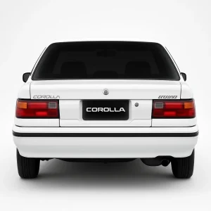 Xfinity Precut Rear Only Tint Kit for Toyota Corolla 4 Door 1990-1992