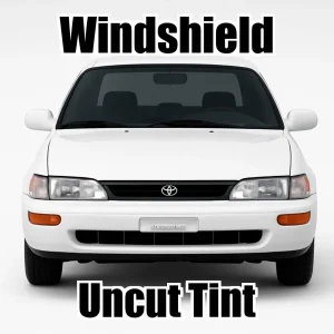 Xfinity Uncut Windshield Only Tint Kit for Toyota Corolla 4 Door 1993-1997
