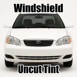 Xfinity Uncut Windshield Only Tint Kit for Toyota Corolla 4 Door 2003-2004