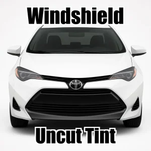 Xfinity Uncut Windshield Only Tint Kit for Toyota Corolla 4 Door 2014-2019