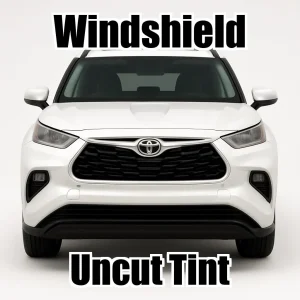 Xfinity Uncut Windshield Only Tint Kit for Toyota Highlander 2020-2025