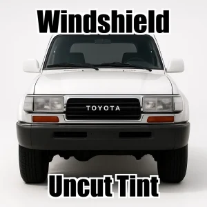 Xfinity Uncut Windshield Only Tint Kit for Toyota Land Cruiser 1991-1997