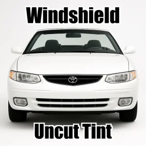 2 Ply Pro+ Uncut Windshield Window Tint Kit for Toyota Solara Convertible 2000-2003