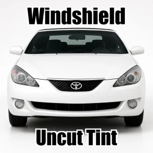 2 Ply Pro+ Uncut Windshield Window Tint Kit for Toyota Solara Convertible 2004-2009