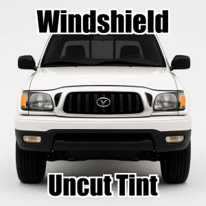 Xfinity Uncut Windshield Only Tint Kit for Toyota Tacoma Extended Cab 1995-2004