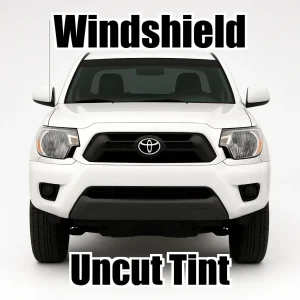 Xfinity Uncut Windshield Only Tint Kit for Toyota Tacoma Extended Cab 2005-2015