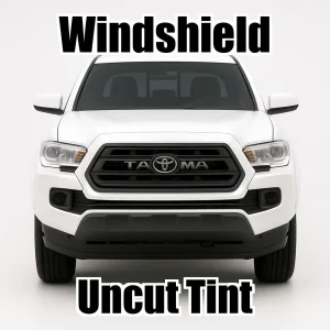 Xfinity Uncut Windshield Only Tint Kit for Toyota Tacoma Extended Cab 2016-2023
