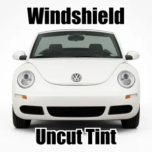 Xfinity Uncut Windshield Only Tint Kit for VW Beetle Convertible 2003-2011
