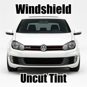 Uncut Windshield Window Tint Kit for VW GTI 2 Door 2010-2014