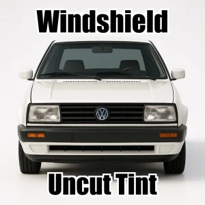 Uncut Windshield Window Tint Kit for VW Jetta 1988-1992