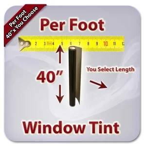 Pro+ Film Window Tint Roll - Sold by the Foot