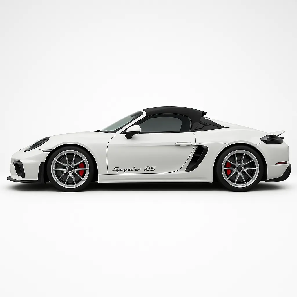 Ceramic Precut Back Door Tint Kit for Porsche 718 SPYDER RS 2023-2026